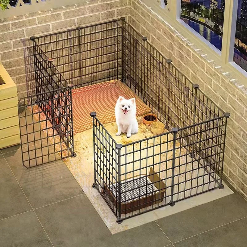 Dog Fence Type Home Indoor Pet Fence Teddy Bichon Corgi Chihuahua Small Size Dogs Gate Dog Cage 1005009501422286