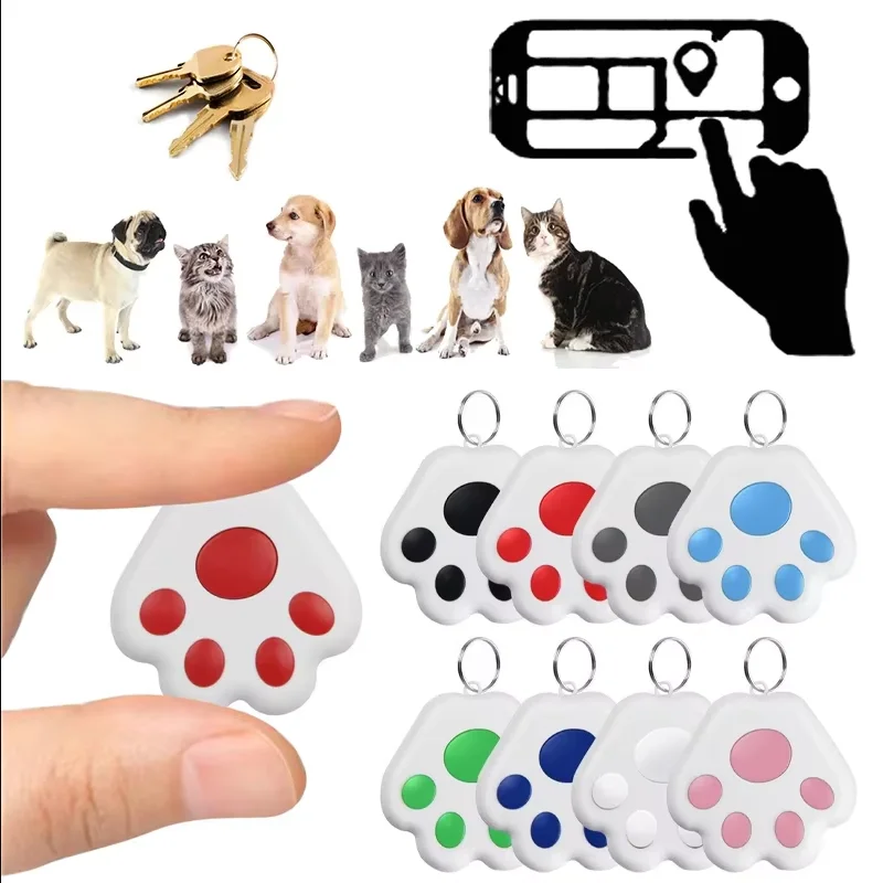 Smart Mini GPS Tracker Key Kids Bag Finder Dog Cat Pet Locator Bluetooth Tracker Device Anti-lost 1005009503844610
