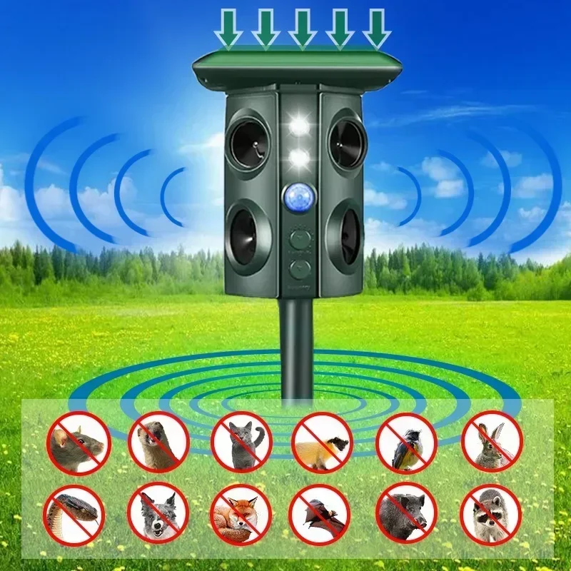 Portable Ultrasonic Bark Control, Long Range, Outdoor, Dog Repeller, Bird, Snake, Mouse 1005009509118237