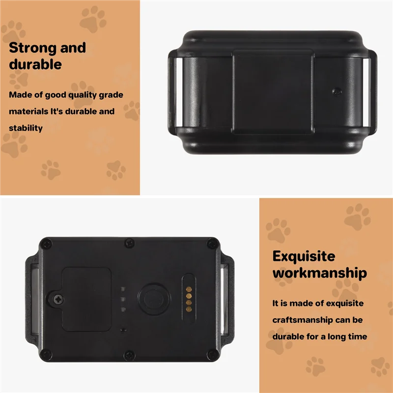 PQWN Pet Tracker Gps Collar for Dogs Real Time Tracking Animal IP67 Waterproof Dog Locator 1005009510576014