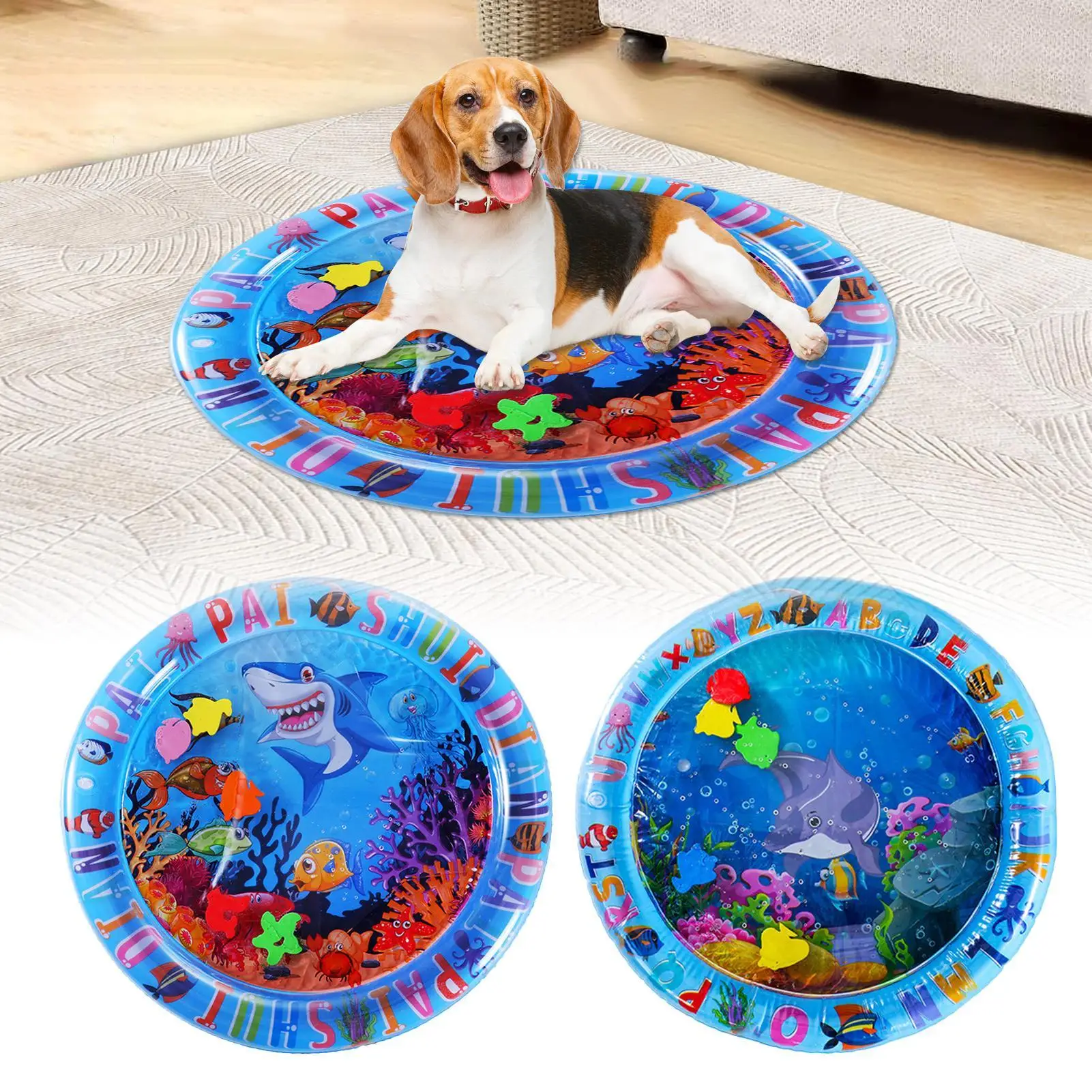 2025 New Thickened Cat Water Mat Pet Cat Water Bed Game Mat Cool and Comfortable Water Sensory Game 1005009515919621