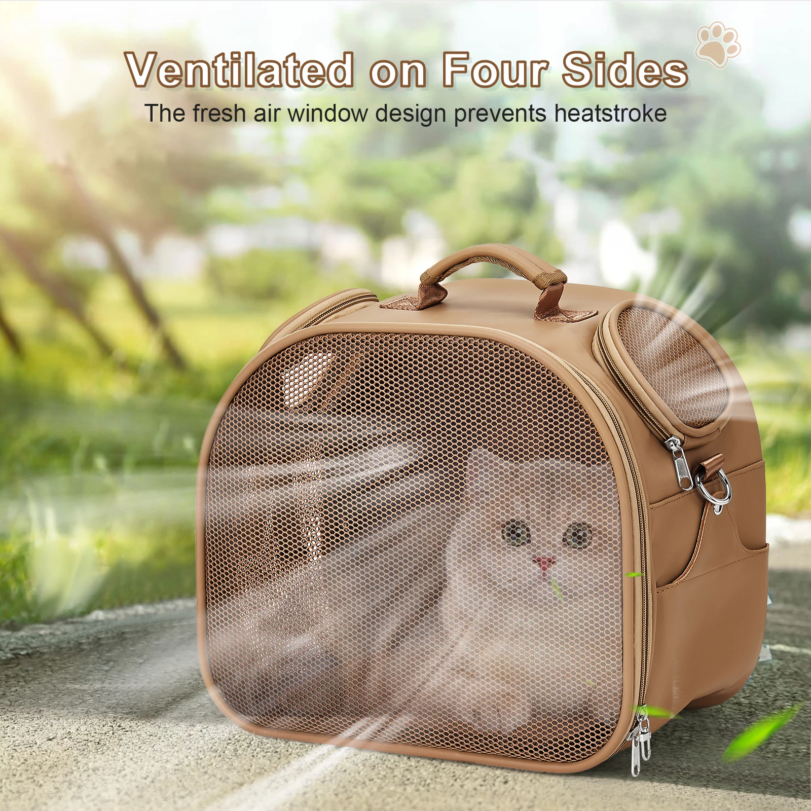 Carry on Pet Carrier Airline Approved Portable Cat Backpack Carrier 1005009521280299