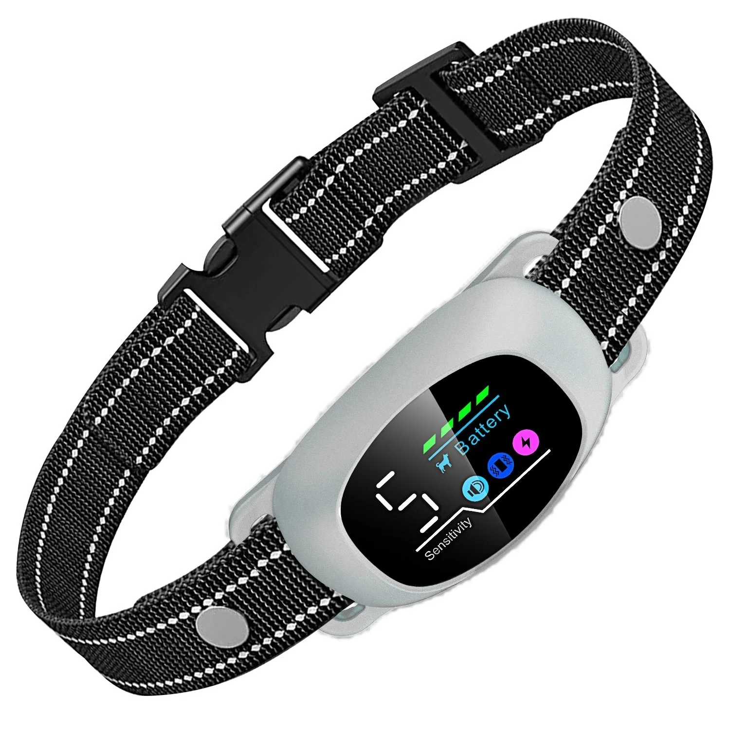 2in1 Anti-Bark Dog Collar for Small Medium & Large Dogs – Rechargeable Bark Collar with Vibration 1005009532438446