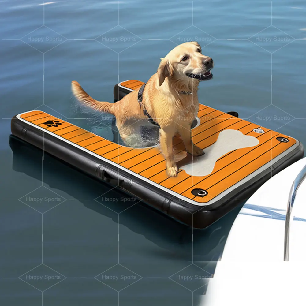 Water Play Equipment Direct From Factory for Pool Use Pool Dog Ramp Inflatable Dog Dock 1005009534362744