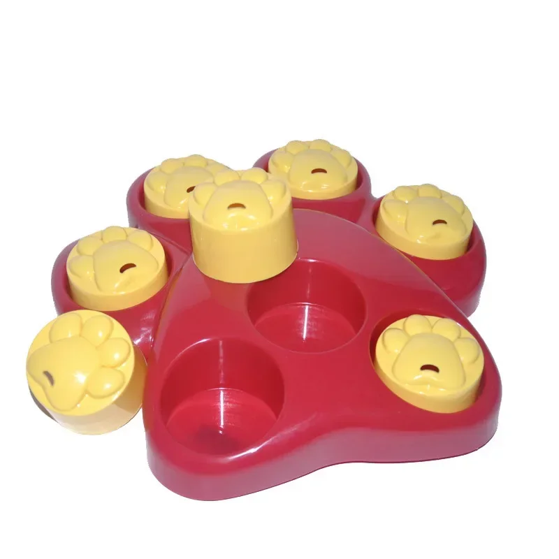 Interactive Dog Games, Puppy Fun, IQ Educational Treat Box, Nontoxic Food Plate Dish 1005009539835476