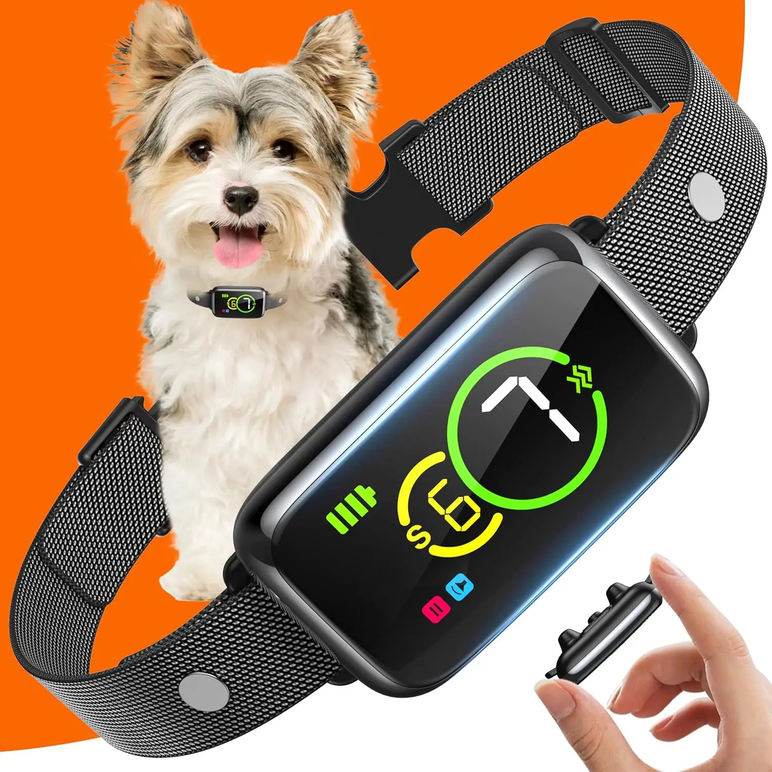Dog Bark Collar, Small Medium Large Dog Smart Bark Collar 1005009561791394