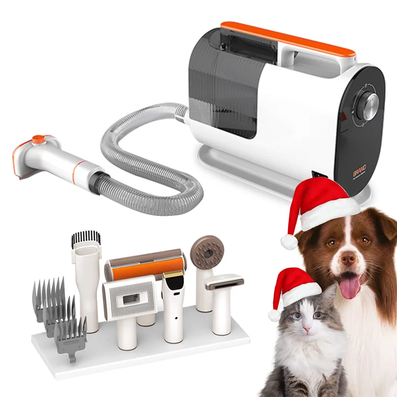 Pro Pet Grooming Kit Pet Hair Professional Grooming Clippers with 7 Grooming Tools for Dogs Cats 1005009567000824