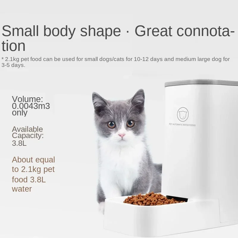 Plastic Automatic Pet Feeding Drinker Water Bowl 1005009567629721