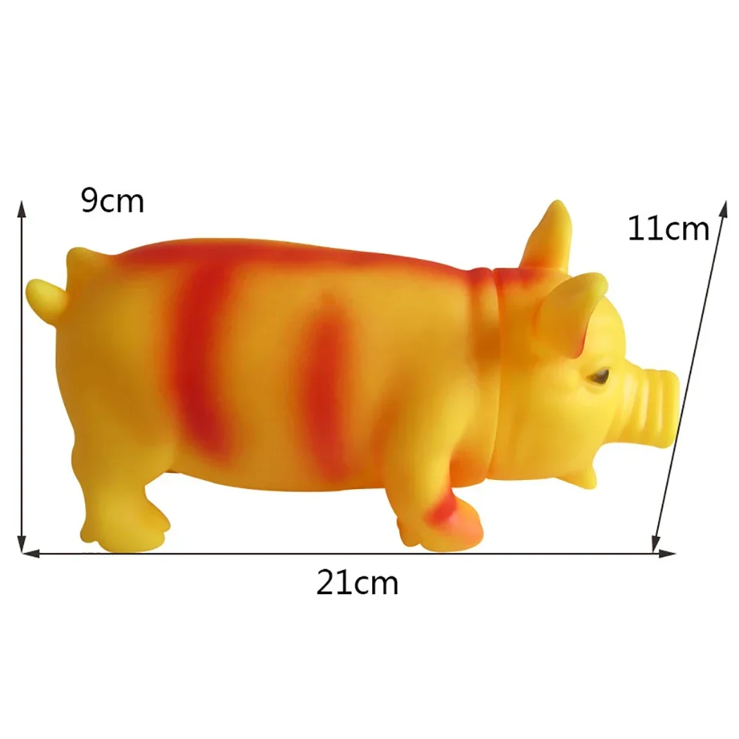 Cute Pig Interactive Dog Toy for Puppies Teething, Random Color 1005009567775320