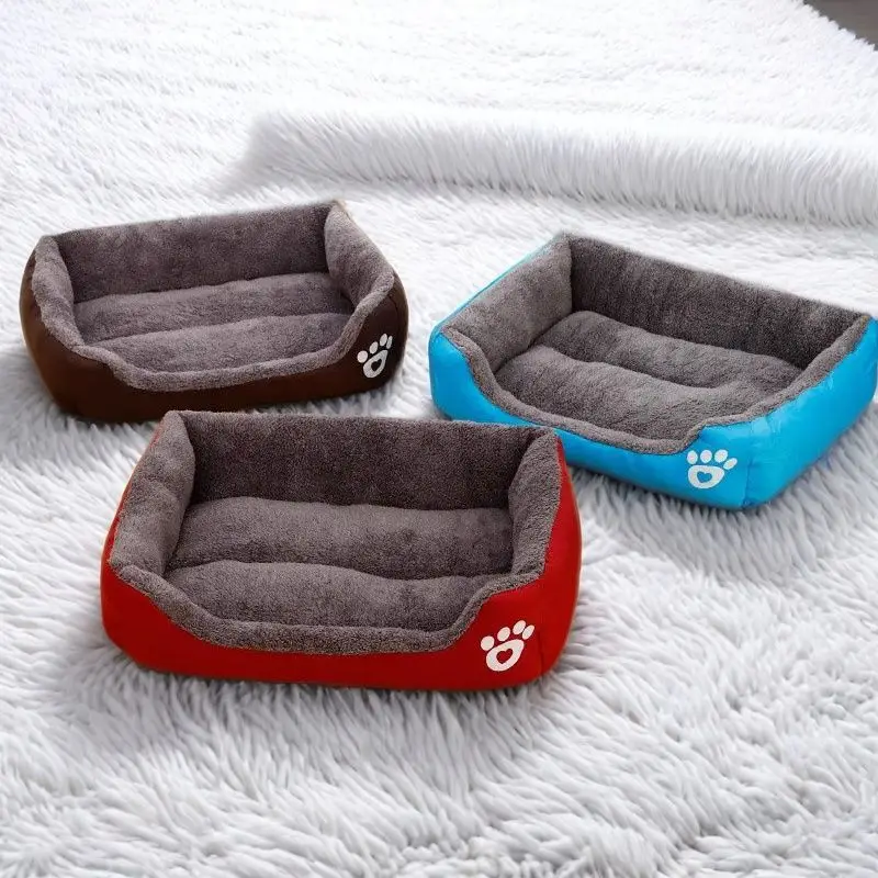 Colorful Warm Dog Kennel, Pet Mattress, Comfortable and Breathable Sleeping Bed for Large 1005009579560483