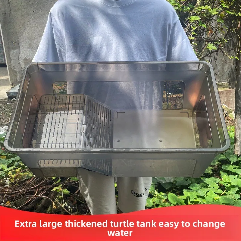 Reptiles Ecological Tank Large Basin Brazilian Turtle Breeding Box Multi-Functional Area Integrated 1005009584761976
