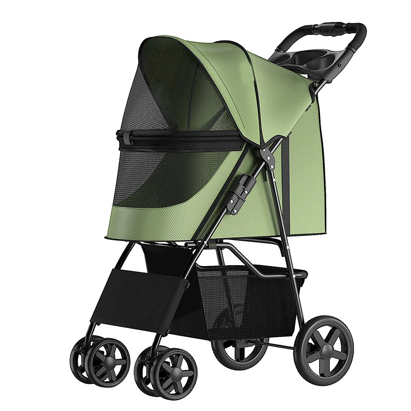 Cat Stroller, One-Touch Folding, Lightweight, and Cute Design 1005009589538901