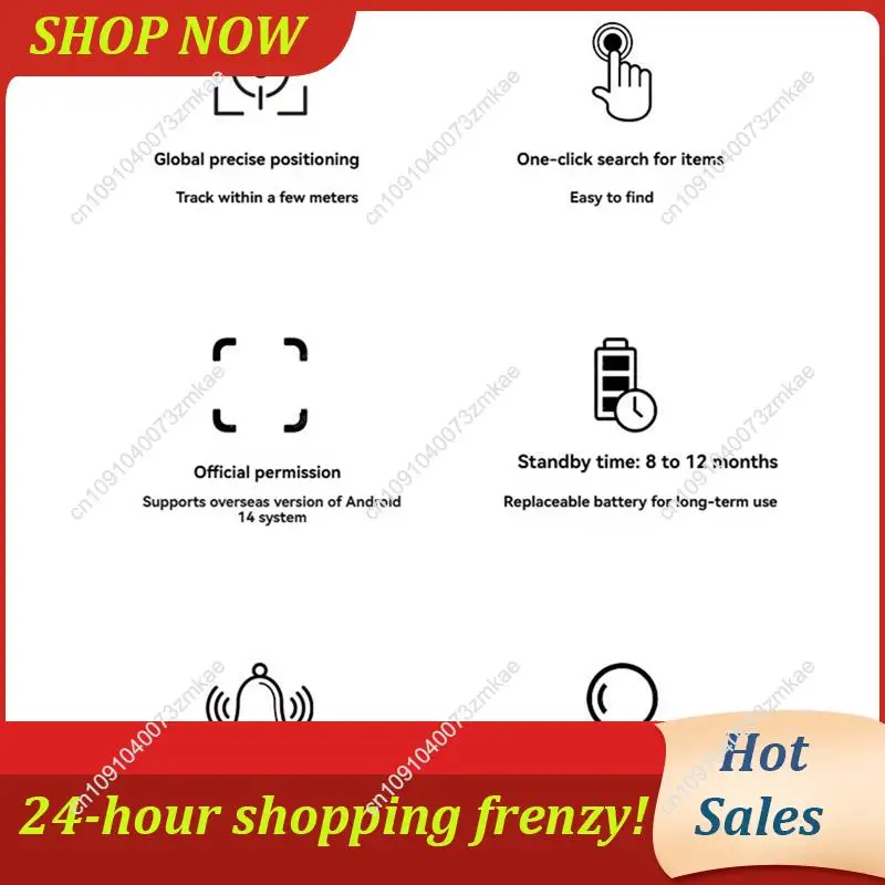 Daily Sale Mini GPS Tracker Bluetooth Car Finder Smart Tag Locator Keys Finder Tracking Global 1005009590045081