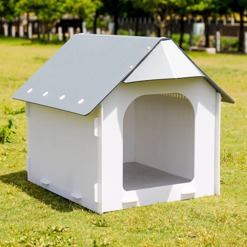 Outdoor Plastic Kennel Rain-Proof Dog House Small and Medium-Sized Dog Outdoor Dedicated Waterproof 1005009592467352