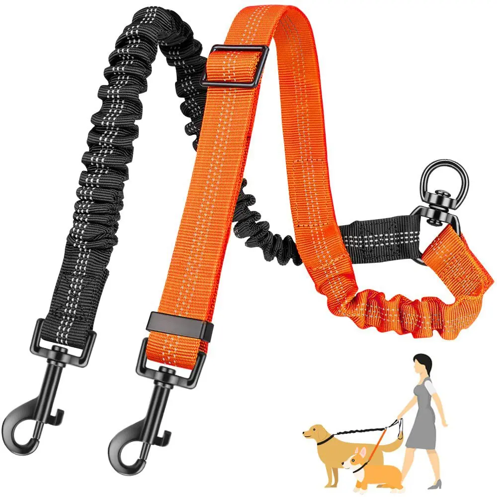 16ft Long Dual Dog Leash Attachment Double Leashes Training for Small Large Dogs Adjustable Strap 1005009594975794