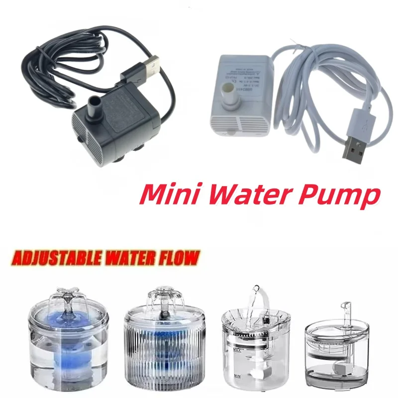 Water Pump Pet Cat Water Dispenser Anti Dry Burning Motor Cat Flower Water Dispenser Water 1005009604882800