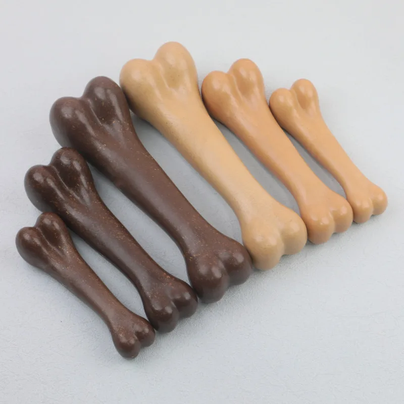 Indestructible Dog Bone Chew Toy Natural Non Toxic Puppy Chewing Game for Small Medium Large Breed 1005009614171543