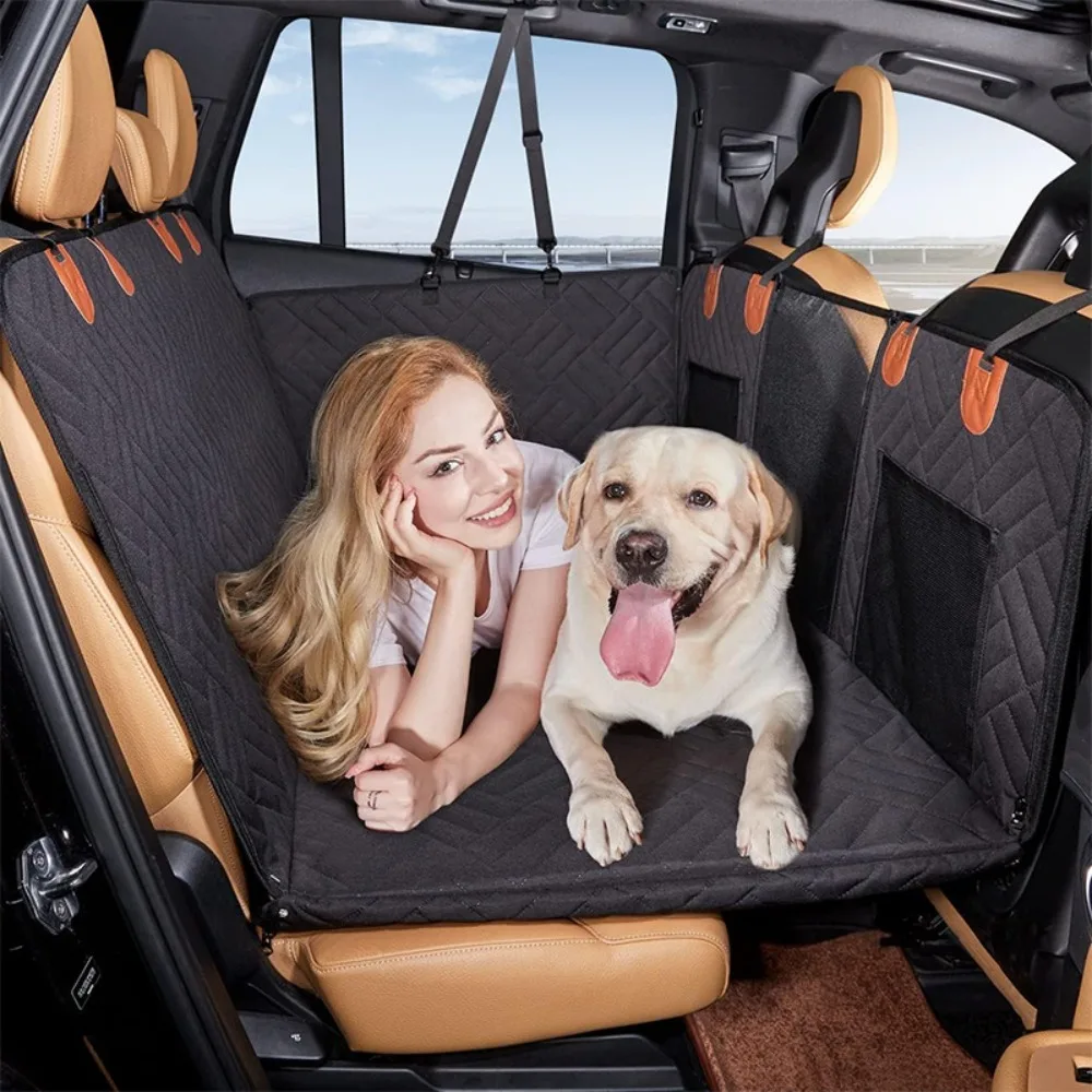 Car Pet Mat Pad Dirt-Resistant Detachable and Washable Car Rear Seat Large Dog Mat Waterproof 1005009635551709