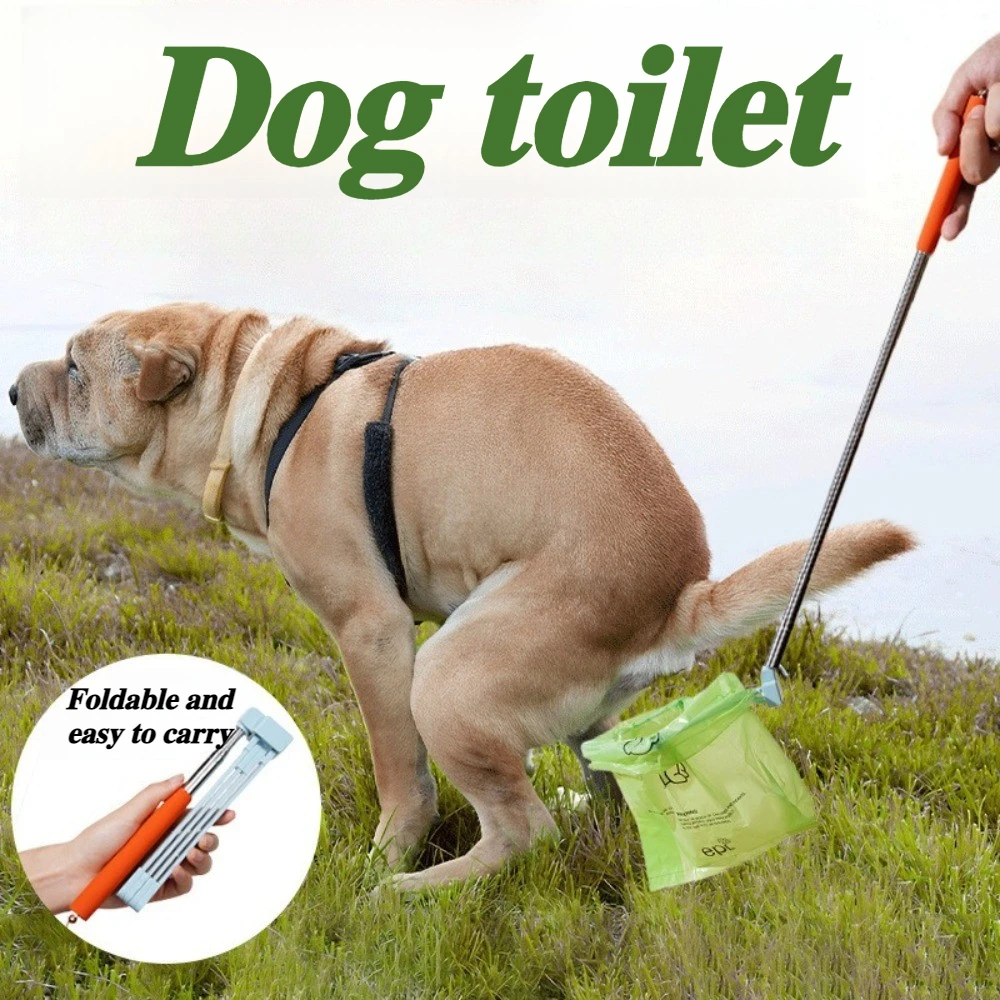 Foldable Outdoor Dog Toilet Retractable Dogs Walking Toilets Portable Dog Poop Bag Stable 1005009636246795