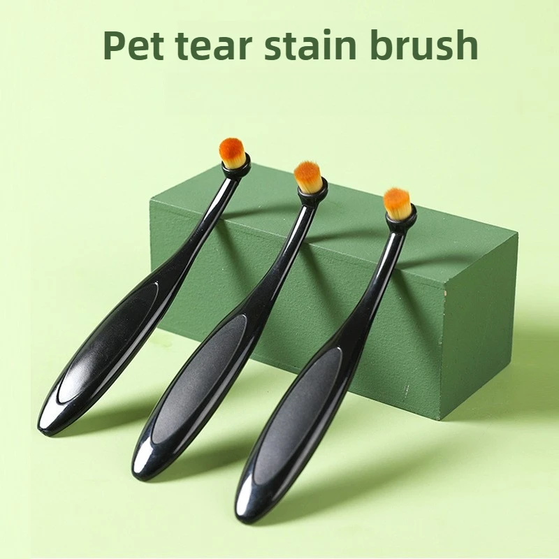 Pet Tear Stain Removal Brush Eye Cleaning Powder Eye Poo Brush Makeup Tool 1005009646112870