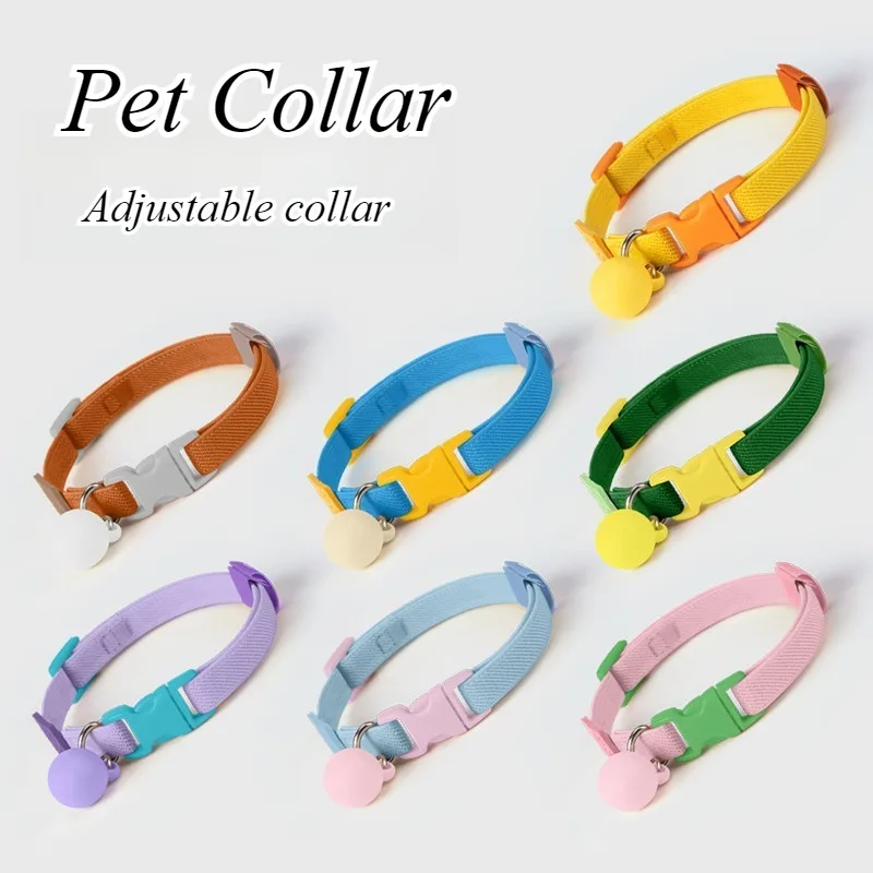 Cat Collar with Bell High Elasticity Adjustable Dog Leash Pet Collar for Cats and Small Dogs 1005009646857698