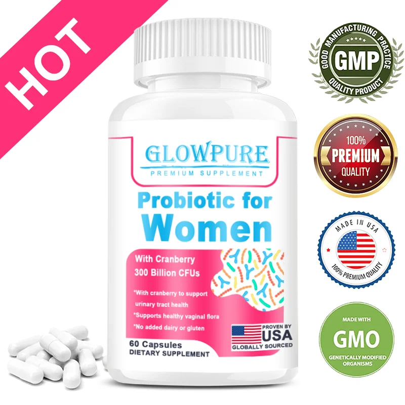 Probiotics for Women 300 Billion CFUs Probiotics 15-in-1 for Vaginal, Urinary Tract, PH Balance 1005009651638997