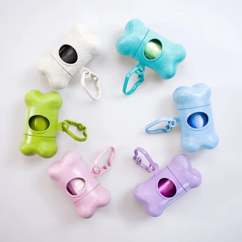 Pet Waste Bag Dispenser for Dog Waste Bag Holder Garbage Bag Dispenser Carrier Case Dog Pet 1 Roll 1005009658924843