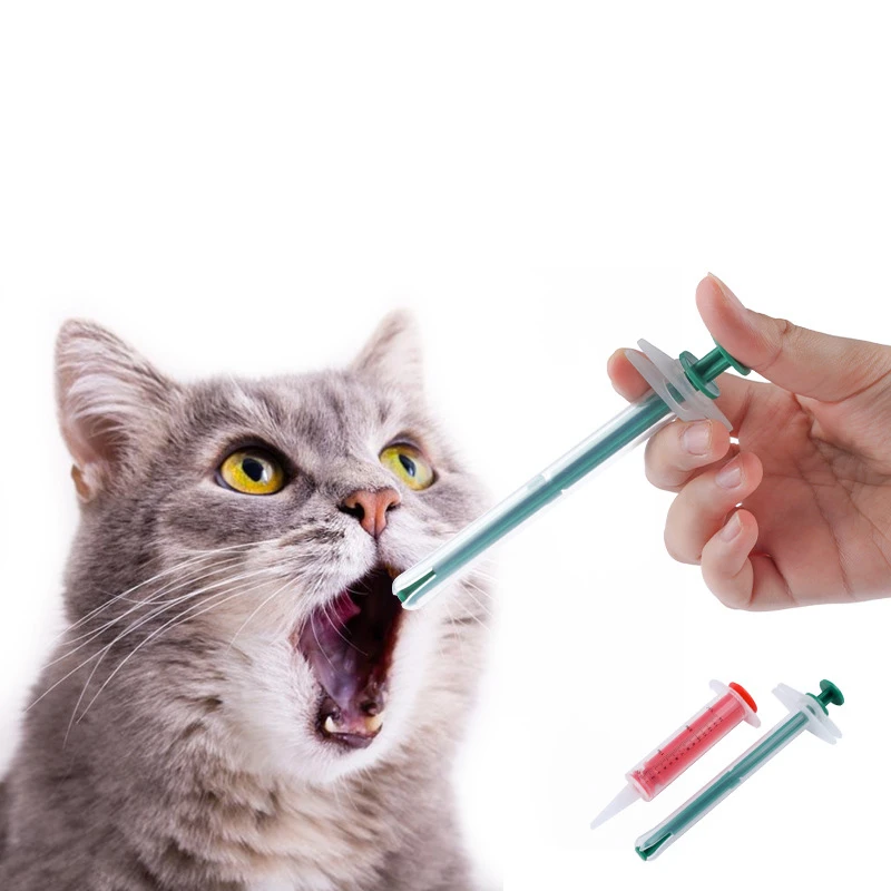 10 PCS Pet Pill Injector Oral Tablet Capsule or Liquid Medical Feeding Tool Kit Syringes for Cats 1005009662809314