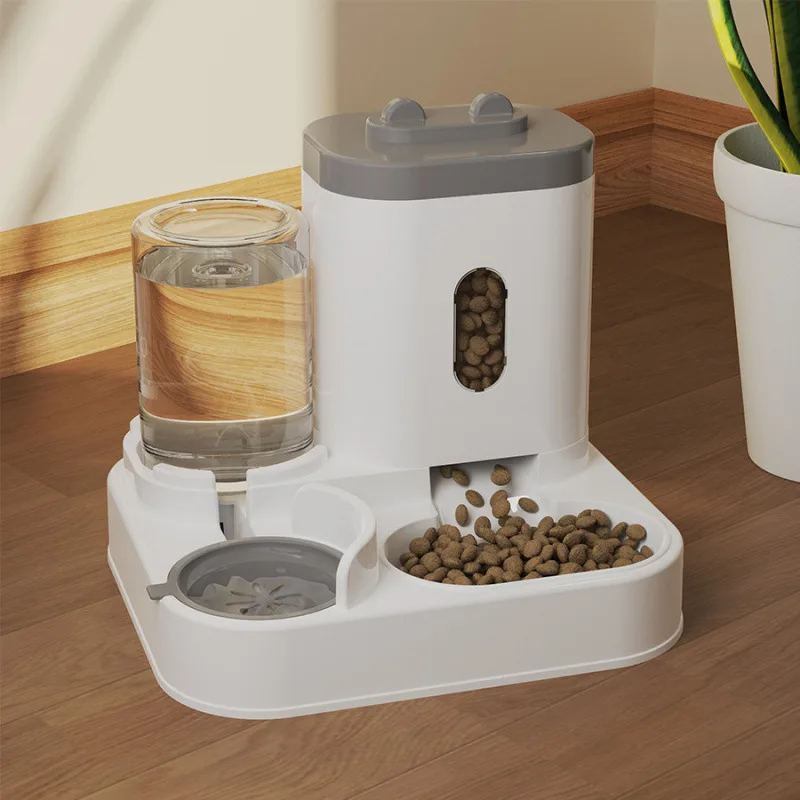 Professional Cat Feeder Water Dispenser Automatic Feeders Feeding and Watering Supplies Cat Bowl 1005009667574331