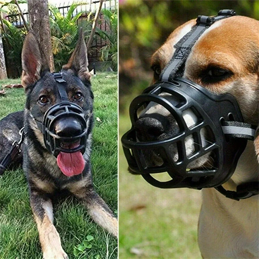 Adjustable Dog Muzzle for Biting 1005009667692411