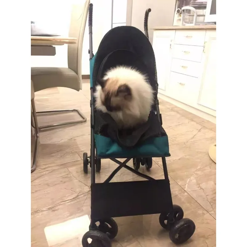 Small Medium Pet Stroller for Dogs Cats Lightweight Detachable Foldable Fashionable Outdoor Travel 1005009668107104