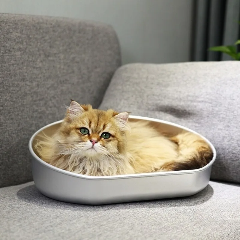 Metal Cat Bed Cold Cooling Pet Cat Mat Bed Little Dog Cats Puppy Cool Kittens Beds Box for Summer 1005009682467915