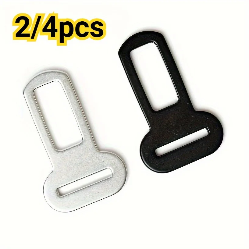 2/4 Pet Seat Belt Adapters - Car Metal Clips for Pet Leashes, Compatible with Truck & Car Seats 1005009684599446