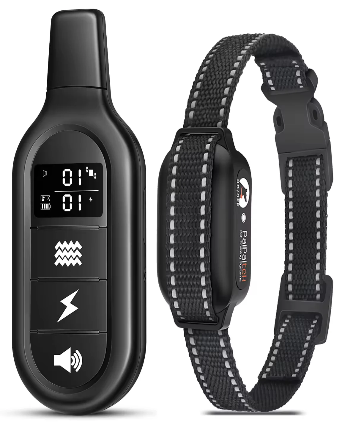 Electric Dog Training Collar Waterproof Dog Bark Collar Pet With Remote Control Rechargeable Anti 1005009690880536
