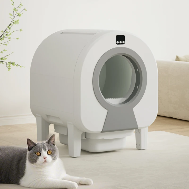 Hot New Automatic Cat Litter Box Generation 68L Safety Anti-Pinch Smart Cat Toilet Intelligent Self 1005009705949191
