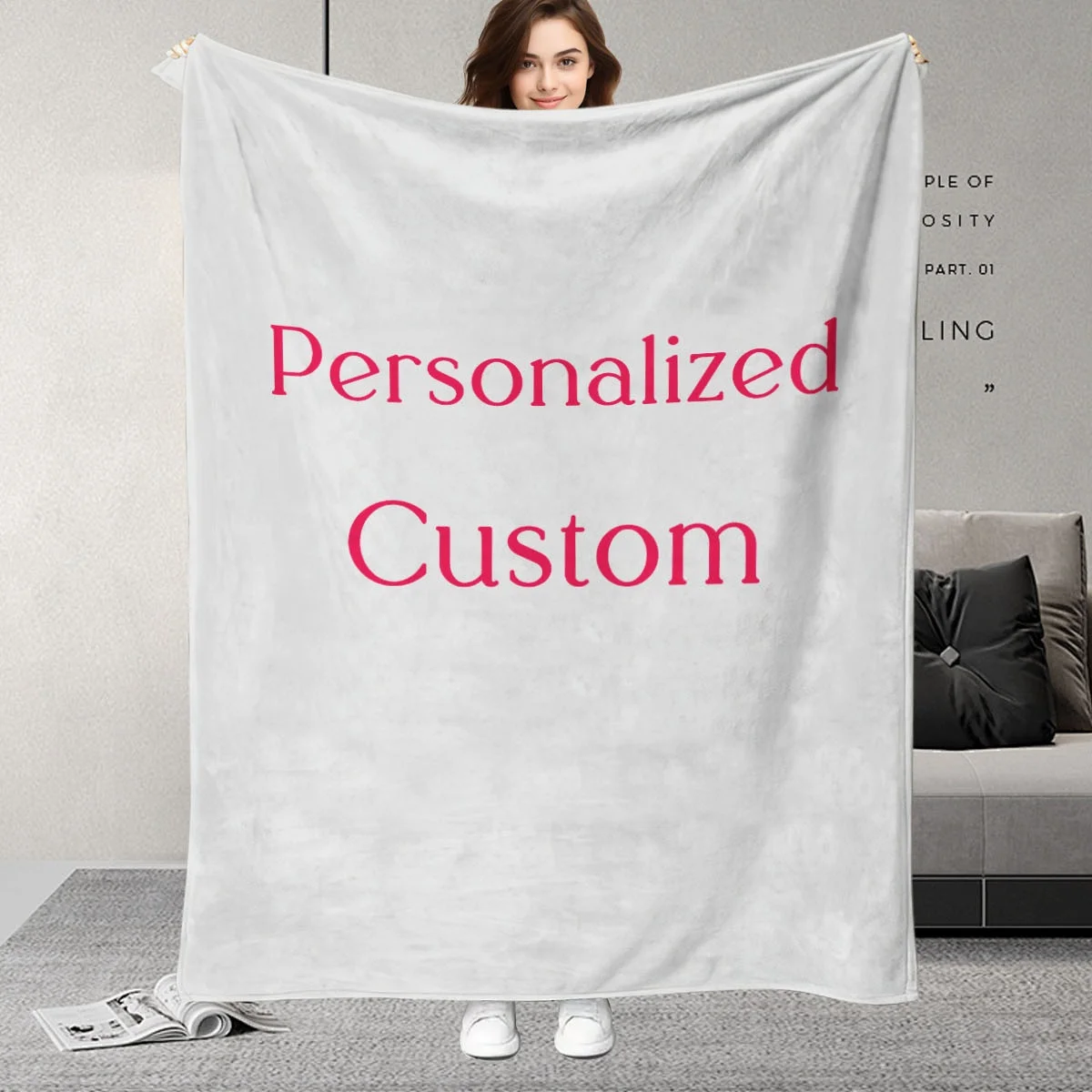Personalized Custom Blanket with Photo 1005009711129451
