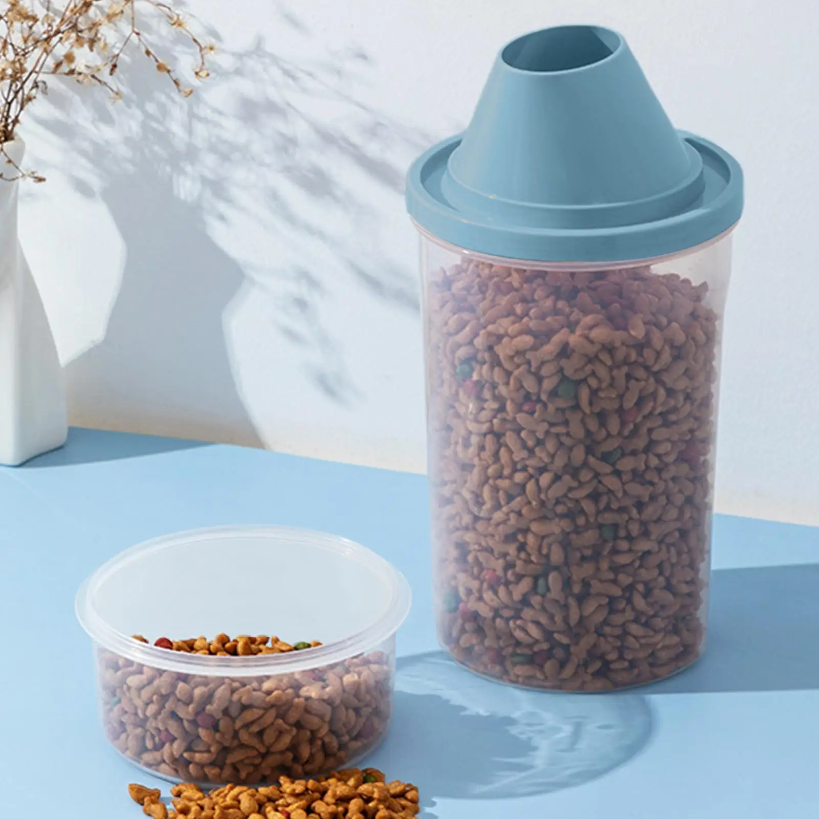Airtight Food Storage 1000ml Airtight Cat Food Container irtight Container for Pets and Puppies Pet 1005009724837737