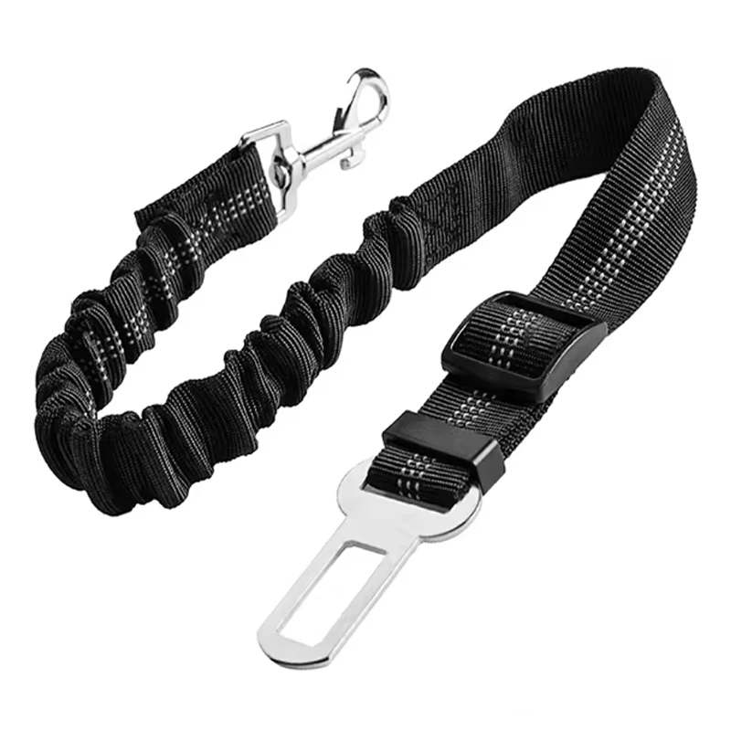 Dog Car Safety Belt Dog Safety Belt with Damping Belt and Reflective Line Adjustable Length 1005009730715288