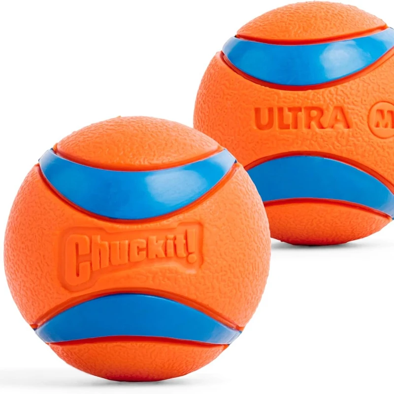 Chuckit! Ultra Ball Dog Toy, Medium Bouncy Fetch Balls for Dogs 20-60 Lbs, Made From Durable Rubber 1005009740291814