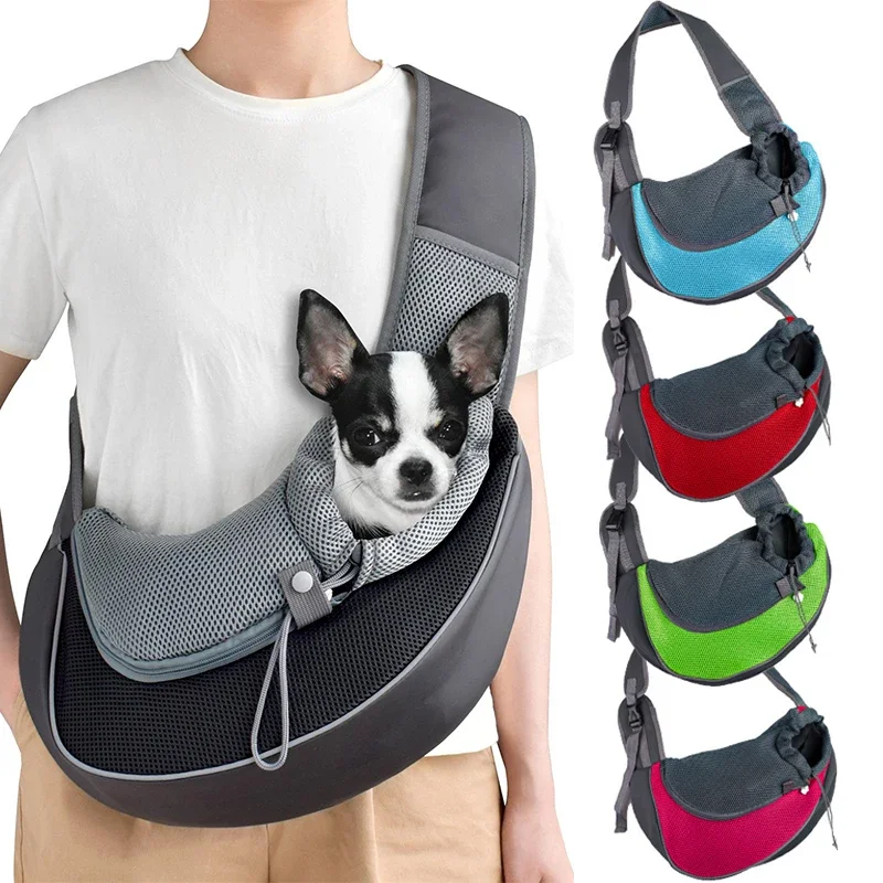 Pet Cat Dog Carrier Backpack Travel Tote Shoulder Bags Mesh Sling Carry Pack Pet Carrying Supplies 1005009741179456