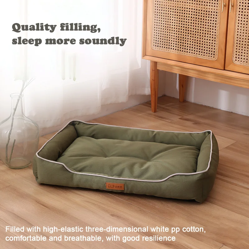 Winter Dog Bed-Dog Sofa Beds for Dogs, Foam Pet Couch Bed with Washable Removable Cover 1005009749863357