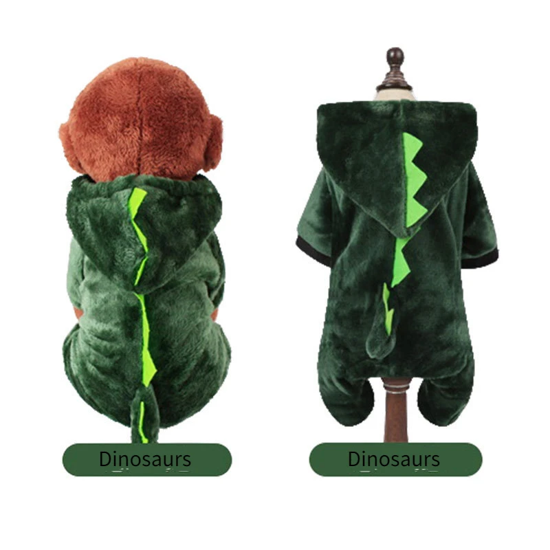 Pet Dog Clothes Warm Soft Fleece Dogs Jumpsuits Pet Clothing for Small Dogs Puppy Cats Hoodies 1005009757782734