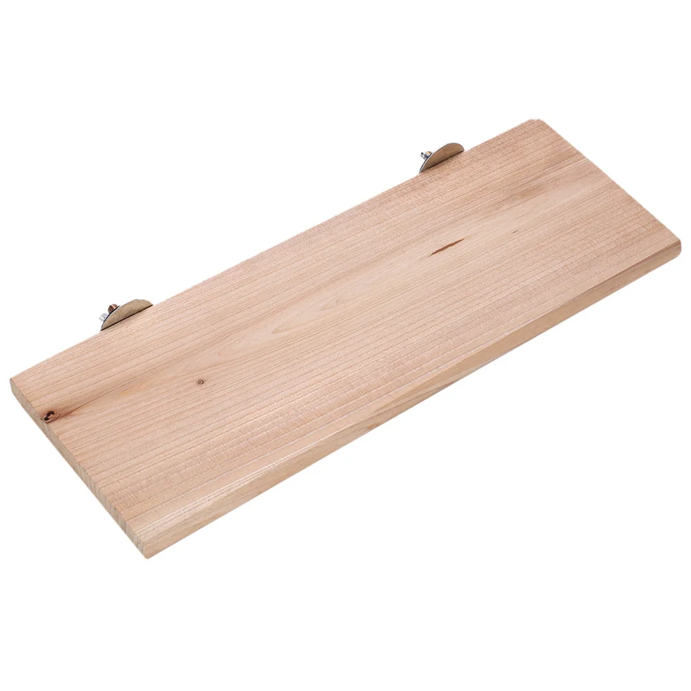 Hamster Wood Platform 31x11.5cm Rectangle Wooden Pet Hamster Chinchilla Chipmunk Cage Chew Toy 1005009766941116