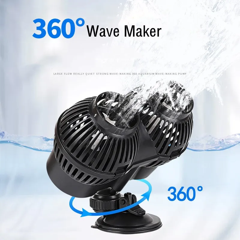 Aquarium Circulation Pump Wave Maker Submersible Fish Tank Aerobic Water Flow Surf Acuarios 1005009769387161