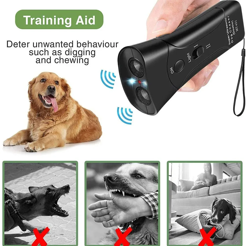 Portable Dog Repellent Ultrasonic Dog Repeller Dog Trainer Dog Anti Bark 1005009773924807
