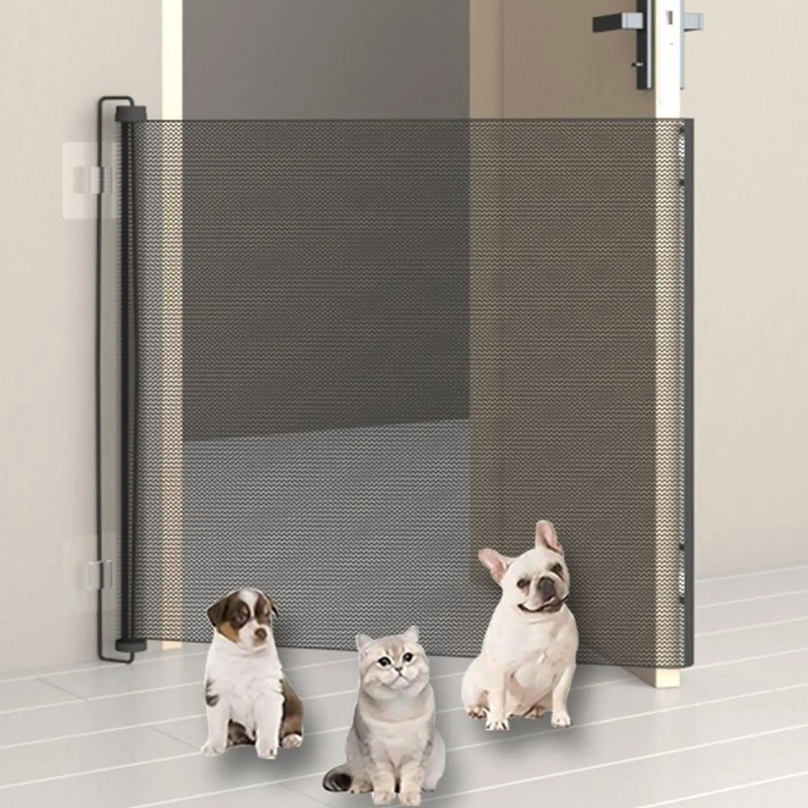 Retractable Gate Indoor Retractable Pet Gates for Dogs Stair Door Partition Childproof Net Cat 1005009776370668