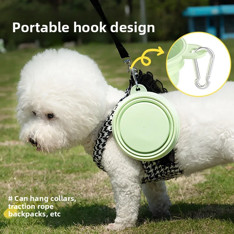 Collapsible Pet Silicone Bowls Portable Dog Cat Food Water Bowl Outdoor Camping Travel Folding 1005009783928918