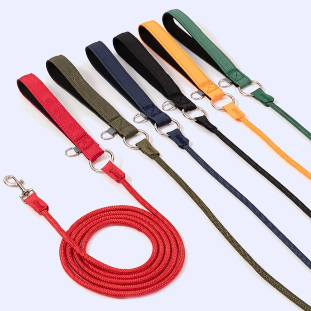 Dog Leash Colorful Long Dogs Leash 2M Pet Chain Nylon Leashes for Dog Walking Comfortabe Handle 1005009784286292