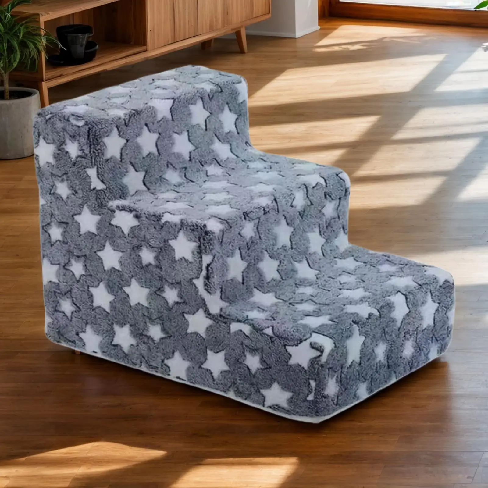 Dog Steps for Bed 3 Steps Non-Slip Cat Stairs Ramp for Couch Non-Slip Removable Cat Ladder Balanced 1005009792737178