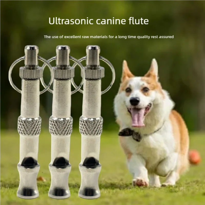 Adjustable Pet Dogs Training Whistle Pets Discipline Supplies Stop Barking Ultrasonic Sound Flute 1005009793770434